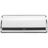 image:imageBrabantia Roll Top Bread Box  Medium  Matt Steel  Large Metal Front Opening Bread Store for Kitchen Countertop  Partly Flat Top for Extra Storage Magnet Closing Lid  Fits 1 LoafWhite