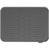 image:imageBrabantia Sinkside Silicone Dish Pot Drying Mat Jade Green Soft NonSlip Kitchen Counter Sink Top Drainer for DishwashingDark Gray