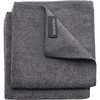 image:imageBrabantia x2 Microfiber Cleaning Dish Cloths Dark Gray Absorbent Hygenic Rags for Washing Cleaning Drying 12x12Dark Gray