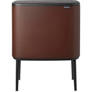 image:imageBrabantia Bo Touch Bin 34 Liters Soft Beige PlasticMineral Cosy Brown