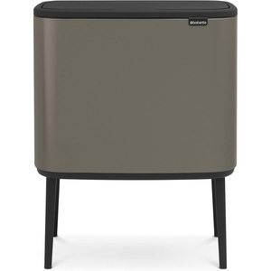 image:imageBrabantia Bo Touch Bin 34 Liters Soft Beige PlasticPlatinum