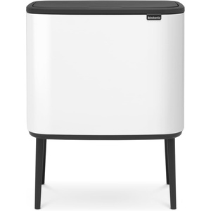 image:imageBrabantia Bo Touch Bin 34 Liters Soft Beige PlasticWhite