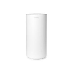 image:imageBrabantia Mindset Toilet Roll Dispenser Mineral Fresh White AntiRust Discreet Bathroom Tissue Holder 2 Spare Rolls  537 WallMountable Tidy Storage