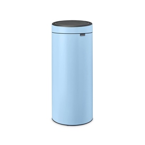 image:imageBrabantia PressTop Kitchen Trash Can  Soft Beige  8 Gallon  30L  Home Trash Can with SoftTouch StayOpen Lid amp Removable Inner Bucket   Trash BagsDreamy Blue