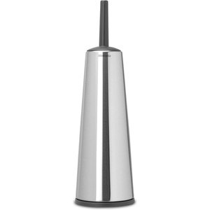 image:imageBrabantia ReNewToilet Brush amp Holder Set Matt Black FreeStanding NonSlipScratch Base Hygenic Discreet Toilet Bowl CleanerMatt SteelBlack