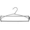 image:imageBrabantia Set of 3 SoftTouch Clothes Hangers BlackWhite NonSlip Soft Closet Garment Storage Organizers Slim Space Saving Laundry Hangers with Hooks1 Pack