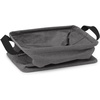 image:imageBrabantia  Foldable Laundry Basket  Compact Storage Box  Water Resistant Coating  MultiFunctional  Laundry Hamper  Bathroom  Collapsible  Grey  9 GalPepper Black