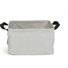 image:imageBrabantia  Laundry Bag Rectangular  Space Efficient  Large Volume  QuickDrop Opening  Laundry Basket  with Hole  Bathroom  Stackable  Pepper Black  145 GalGray