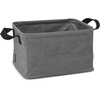 image:imageBrabantia  Laundry Bag Rectangular  Space Efficient  Large Volume  QuickDrop Opening  Laundry Basket  with Hole  Bathroom  Stackable  Pepper Black  145 GalPepper Black