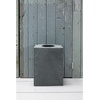 image:imageBrabantia  Laundry Bag Rectangular  Space Efficient  Large Volume  QuickDrop Opening  Laundry Basket  with Hole  Bathroom  Stackable  Pepper Black  145 GalPepper Black