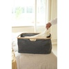 image:imageBrabantia  Laundry Bag Rectangular  Space Efficient  Large Volume  QuickDrop Opening  Laundry Basket  with Hole  Bathroom  Stackable  Pepper Black  145 GalPepper Black