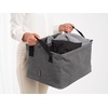 image:imageBrabantia  Laundry Bag Rectangular  Space Efficient  Large Volume  QuickDrop Opening  Laundry Basket  with Hole  Bathroom  Stackable  Pepper Black  145 GalPepper Black
