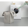 image:imageBrabantia  Laundry Bag Rectangular  Space Efficient  Large Volume  QuickDrop Opening  Laundry Basket  with Hole  Bathroom  Stackable  Pepper Black  145 GalGray