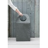 image:imageBrabantia  Laundry Bag Rectangular  Space Efficient  Large Volume  QuickDrop Opening  Laundry Basket  with Hole  Bathroom  Stackable  Pepper Black  145 GalPepper Black