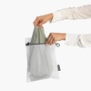 image:imageBrabantia 3Pack Mesh Zip Up Laundry Bags White for Washing Machine Delicates Face Masks Socks Bras 1 x Medium 2 x Small Organizer Travel BagsWhite