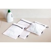 image:imageBrabantia 3Pack Mesh Zip Up Laundry Bags White for Washing Machine Delicates Face Masks Socks Bras 1 x Medium 2 x Small Organizer Travel BagsWhite