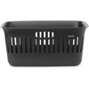 image:imageBrabantia CollectIt Laundry Basket 55L121 Gallon White Set of 2 Laundry Hamper for Kitchens and Laundry Rooms Storage Basket for Clothing Towels and BeddingBlack