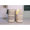 image:imageBrabantia CollectIt Laundry Basket 55L121 Gallon White Set of 2 Laundry Hamper for Kitchens and Laundry Rooms Storage Basket for Clothing Towels and BeddingSoft Beige