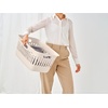 image:imageBrabantia CollectIt Laundry Basket 55L121 Gallon White Set of 2 Laundry Hamper for Kitchens and Laundry Rooms Storage Basket for Clothing Towels and BeddingSoft Beige