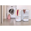 image:imageBrabantia CollectIt Laundry Basket 55L121 Gallon White Set of 2 Laundry Hamper for Kitchens and Laundry Rooms Storage Basket for Clothing Towels and BeddingWhite