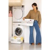 image:imageBrabantia CollectIt Laundry Basket 55L121 Gallon White Set of 2 Laundry Hamper for Kitchens and Laundry Rooms Storage Basket for Clothing Towels and BeddingWhite