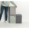 image:imageBrabantia Stackable Laundry Box 92 Gallon 35LLight Gray