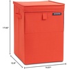 image:imageBrabantia Stackable Laundry Box 92 Gallon 35LWarm Red