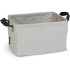 image:imageBrabantia  Foldable Laundry Basket  Compact Storage Box  Water Resistant Coating  MultiFunctional  Laundry Hamper  Bathroom  Collapsible  Grey  9 GalGray