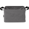 image:imageBrabantia  Laundry Bag Rectangular  Space Efficient  Large Volume  QuickDrop Opening  Laundry Basket  with Hole  Bathroom  Stackable  Pepper Black  145 GalPepper Black