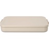 image:imageBrabantia Make amp Take Bento Lunch Box Soft Beige 2 Compartments amp Lidded Pot LiftOut Tray Divider BPAFree Airtight Snap Locks Microwave amp Freezer Safe Travel Meal Prep Container 68ozSoft Beige
