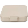image:imageBrabantia Make amp Take Bento Lunch Box Soft Beige 2 Compartments amp Lidded Pot LiftOut Tray Divider BPAFree Airtight Snap Locks Microwave amp Freezer Safe Travel Meal Prep Container 68ozSoft Beige