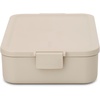 image:imageBrabantia Make amp Take Bento Lunch Box Soft Beige 2 Compartments amp Lidded Pot LiftOut Tray Divider BPAFree Airtight Snap Locks Microwave amp Freezer Safe Travel Meal Prep Container 68ozSoft Beige