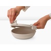 image:imageBrabantia Make amp Take Lunch Bowl 03 Gallon1L Soft Beige Compact Flat Design Salad Bowl with Airtight Closure Leakproof Bowl with LidSoft Beige