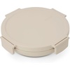 image:imageBrabantia Make amp Take Lunch Bowl 03 Gallon1L Soft Beige Compact Flat Design Salad Bowl with Airtight Closure Leakproof Bowl with LidSoft Beige
