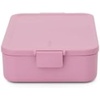 image:imageBrabantia Make amp Take Lunch Box Bento Large 05 Gallon2L Lilac Pink Bento Box for Sandwiches Wraps and More Plastic Food Container Lid with ClipsLilac Pink