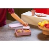 image:imageBrabantia Make amp Take Lunch Box Bento Large 05 Gallon2L Lilac Pink Bento Box for Sandwiches Wraps and More Plastic Food Container Lid with ClipsLilac Pink