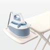 image:imageBrabantia Size B Ironing Board 49 x 15in 7 Height Options Solid Steam Iron Rest Holder Morning Breeze NonSlip Feet AntiCollapse Child LocksLeaf Clover