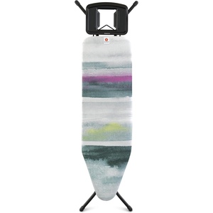 image:imageBrabantia Size B Ironing Board 49 x 15in 7 Height Options Solid Steam Iron Rest Holder Morning Breeze NonSlip Feet AntiCollapse Child LocksMorning Breeze