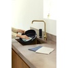 image:imageBrabantia  Sinkside Microfiber Cleaning Pads  Sponge amp Microfiber Pads  Machine Washable  Absorbs 7 Times its Own Weight  Kitchen Cloths for Cleaning Dishes Counters amp Mirrors  Set of 3  Mixed