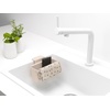 image:imageBrabantia SinkSide inSink Organizer Soft Beige Organizer for Kitchen Accessories with Suction Pads for Inside Sink Drainer for Sponges Cloths and Brushes
