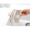 image:imageBrabantia SinkSide inSink Organizer Soft Beige Organizer for Kitchen Accessories with Suction Pads for Inside Sink Drainer for Sponges Cloths and Brushes