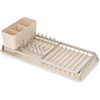 image:imageBrabantia SinkSide Compact Dish Drying Rack Soft Beige SpaceSaving Countertop Dish Rack with Removable Cutlery Basket Versatile Kitchen Drainer for Dishes and Kitchen Accessories