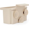image:imageBrabantia SinkSide inSink Organizer Soft Beige Organizer for Kitchen Accessories with Suction Pads for Inside Sink Drainer for Sponges Cloths and Brushes