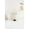 image:imageBrabantia newIcon Bathroom Pedal Bin 5L 5 Litre Almond