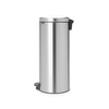 image:imageBrabantia 114380 Step Trash Can newIcon with Plastic Inner Bucket 8 Gal  Matt Steel