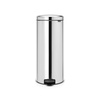 image:imageBrabantia 114748 Pedal Bin newIcon with Metal Inner Bucket 30 Litre  WhiteBrilliant Steel