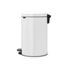 image:imageBrabantia 114748 Pedal Bin newIcon with Metal Inner Bucket 30 Litre  WhiteWhite