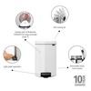 image:imageBrabantia 114748 Pedal Bin newIcon with Metal Inner Bucket 30 Litre  WhiteWhite