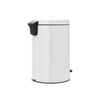 image:imageBrabantia 114748 Pedal Bin newIcon with Metal Inner Bucket 30 Litre  WhiteWhite