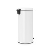 image:imageBrabantia 114748 Pedal Bin newIcon with Metal Inner Bucket 30 Litre  WhiteWhite
